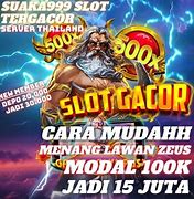 Zeus Slot Modal 100K Dapat Berapa Rupiah Uang Indonesia